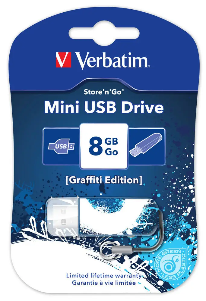 Verbatim 8GB, USB 2.0 98162