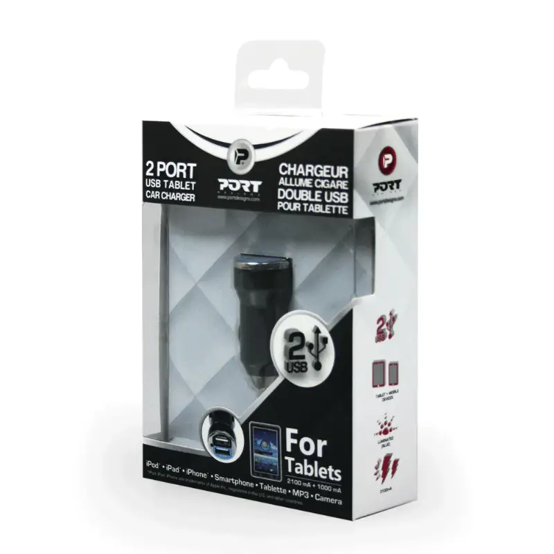Origin Storage 2 Port USB Car Charger 180638