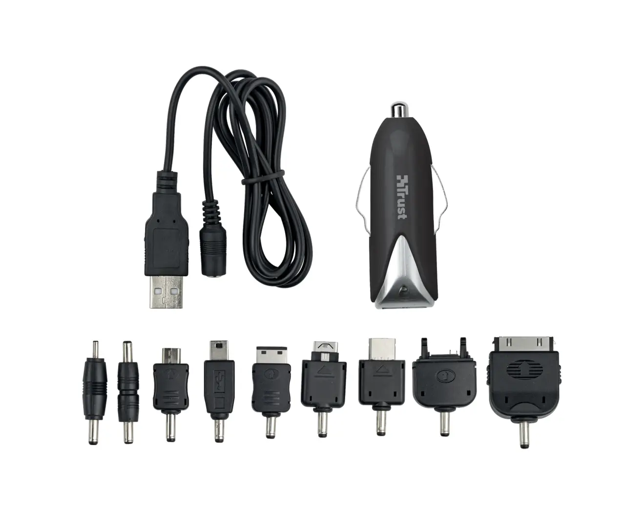 Trust Smartphone Car Charger & Cable 17951