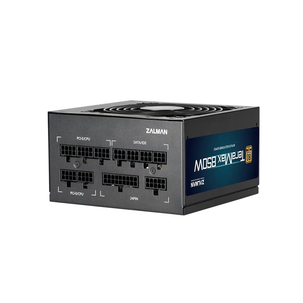 Zalman ZM850-TMX TerraMax 80 PLUS GOLD PSU 850W/Full-modular 99.9% Active PFC/Single