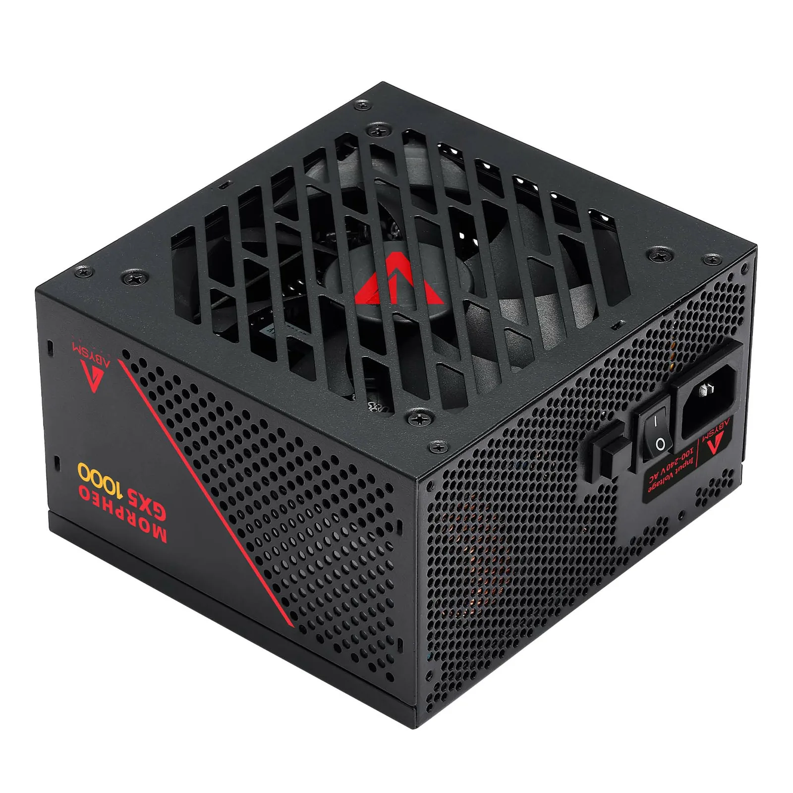 ABYSM Morpheo GX5 1000W güç kaynağı ünitesi 20+4 pin ATX ATX Siyah, Kırmızı
