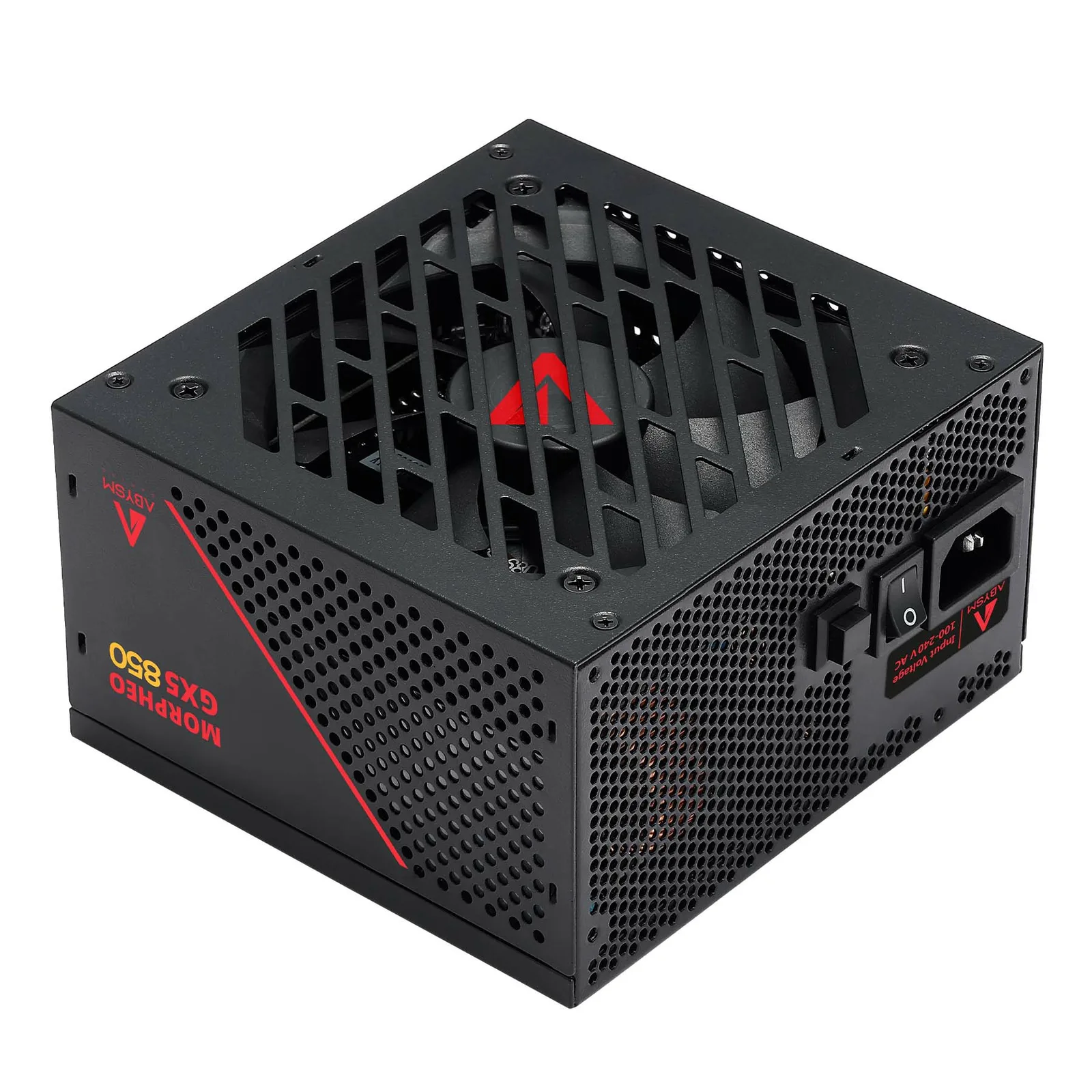ABYSM Morpheo GX5 850W güç kaynağı ünitesi 20+4 pin ATX ATX Siyah, Kırmızı