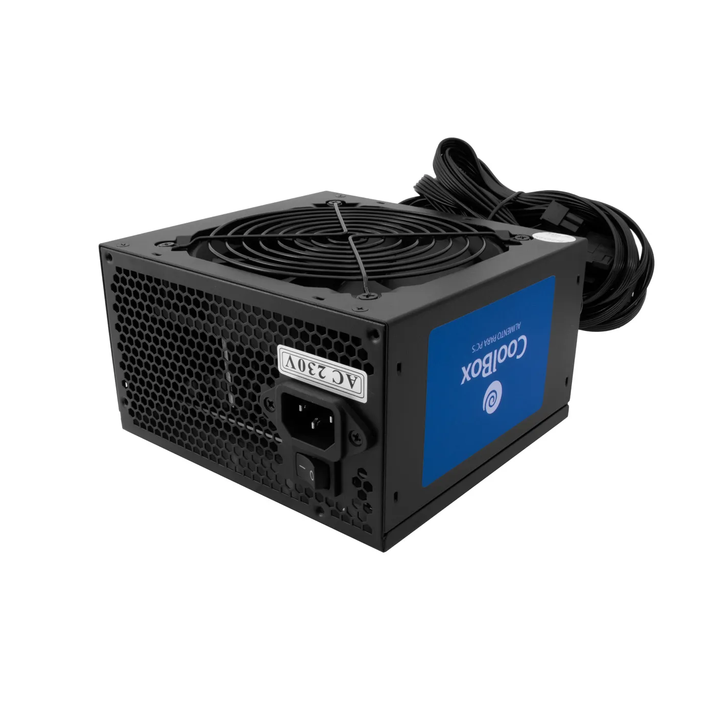 CoolBox COO-FAPW2-650 güç kaynağı ünitesi 650 W 20+4 pin ATX ATX Siyah