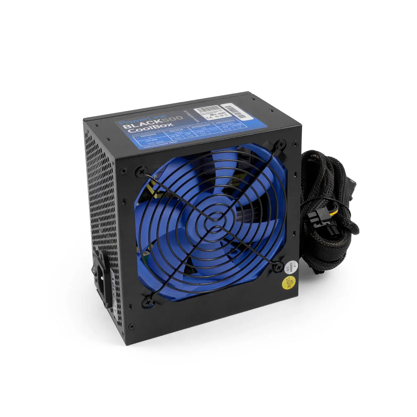 CoolBox Powerline Black 500 500 W COO-FAPW500-BK
