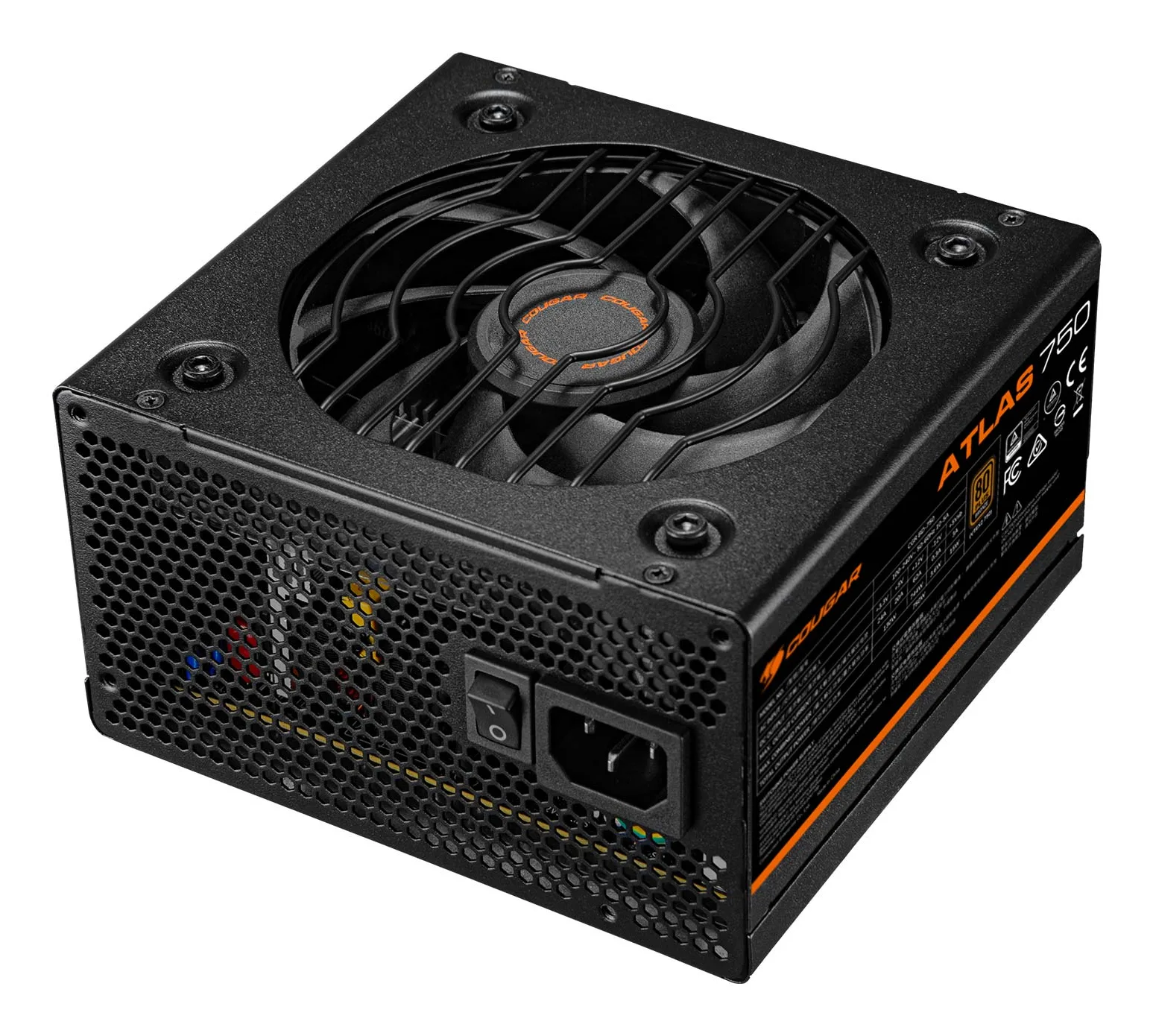 COUGAR CGRBD-750 güç kaynağı ünitesi 750 W 20+4 pin ATX Siyah