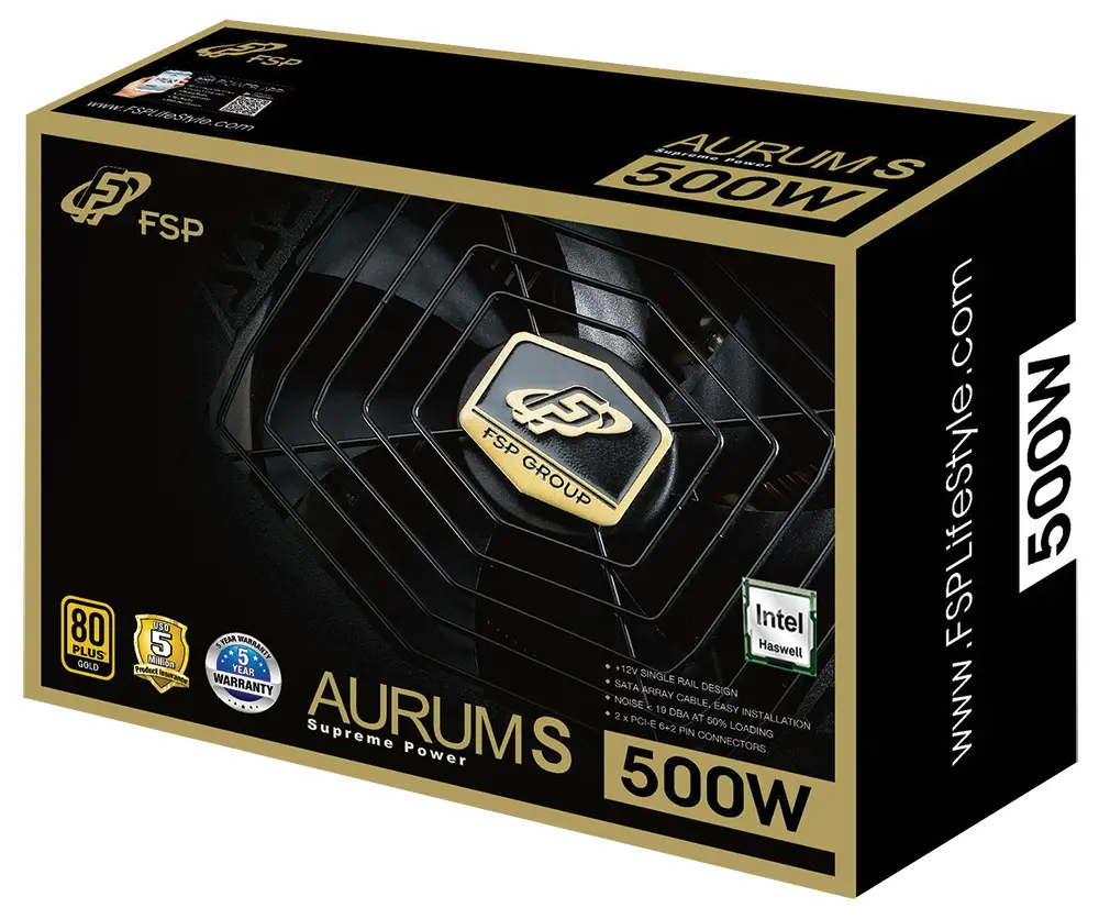 FSP Aurum S 500 500 W PPA5004108