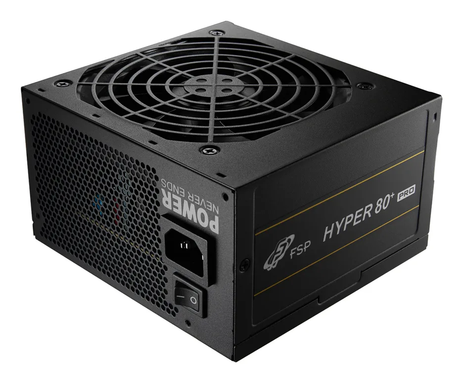 FSP HYPER 80+ PRO 550W güç kaynağı ünitesi 24-pin ATX ATX Siyah