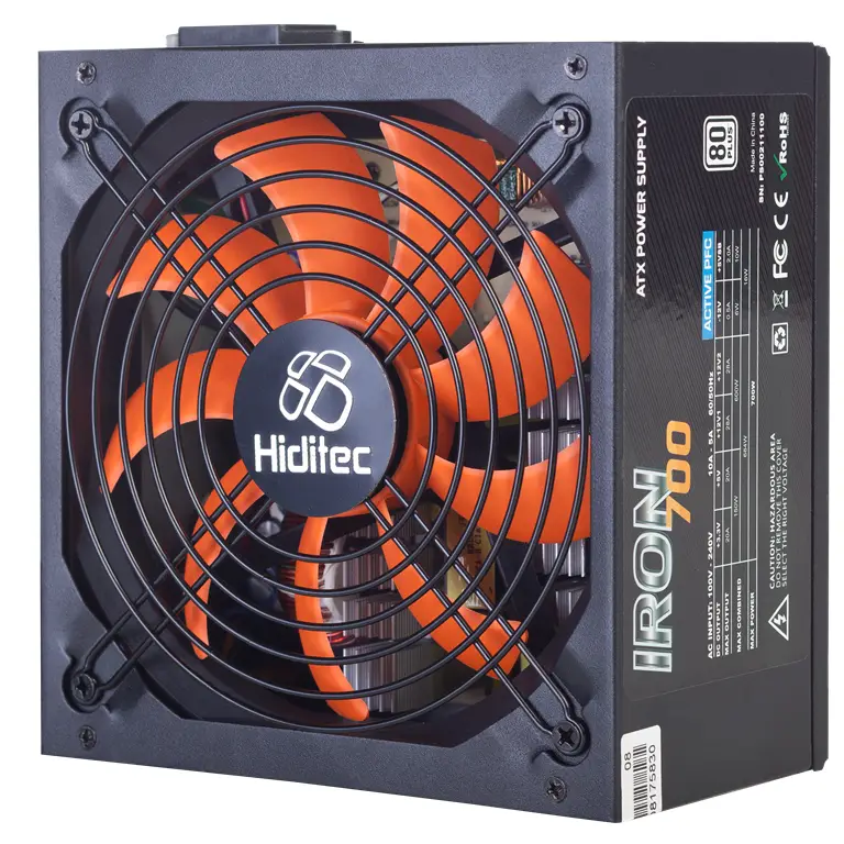 Hiditec Iron 700W 80+ PS00211100