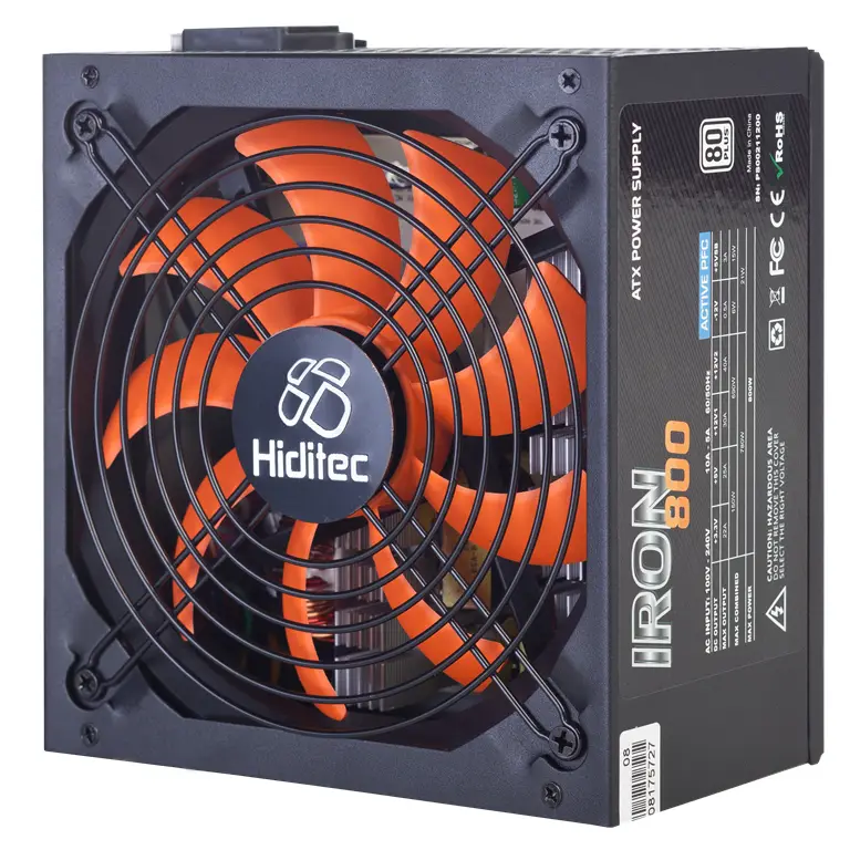 Hiditec Iron 800W 80+ PS00211200