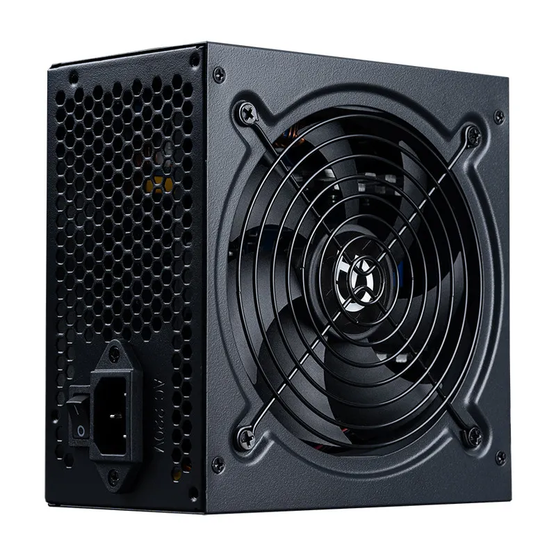 Hiditec RL650 güç kaynağı ünitesi 650 W 20+4 pin ATX ATX Siyah