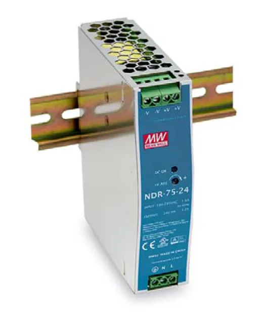 LevelOne POW-2432 güç kaynağı ünitesi 75 W Mavi, Gümüş