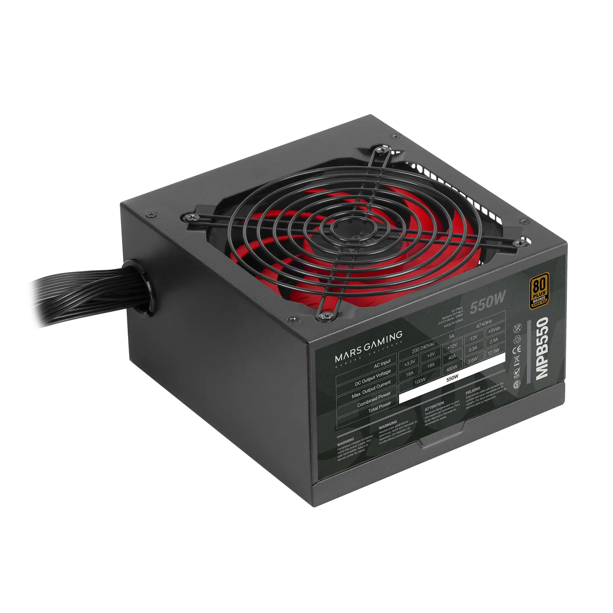Mars Gaming MPB550 550 W