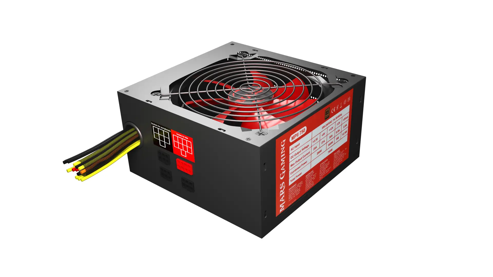 Mars Gaming MPII750 750 W