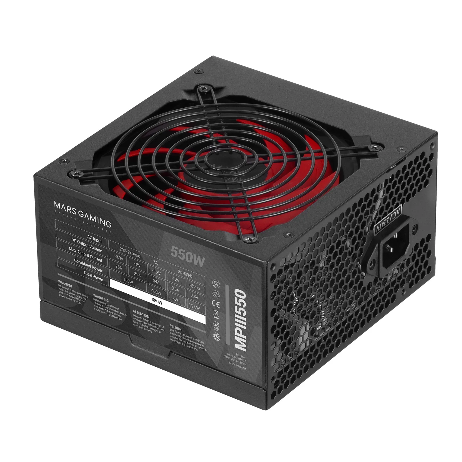Mars Gaming MPIII550