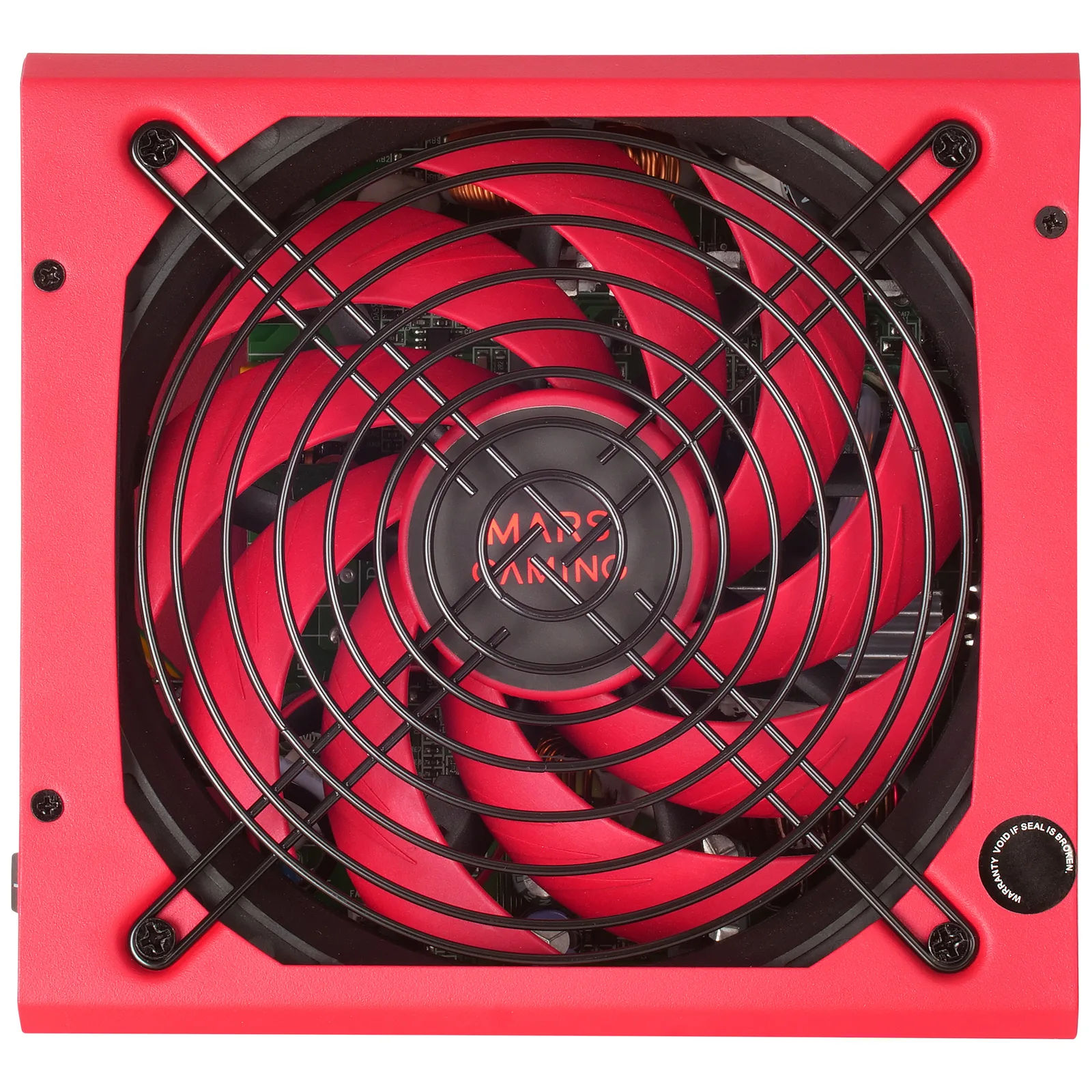 Mars Gaming MPVU750M güç kaynağı ünitesi 750 W 24-pin ATX ATX Kırmızı