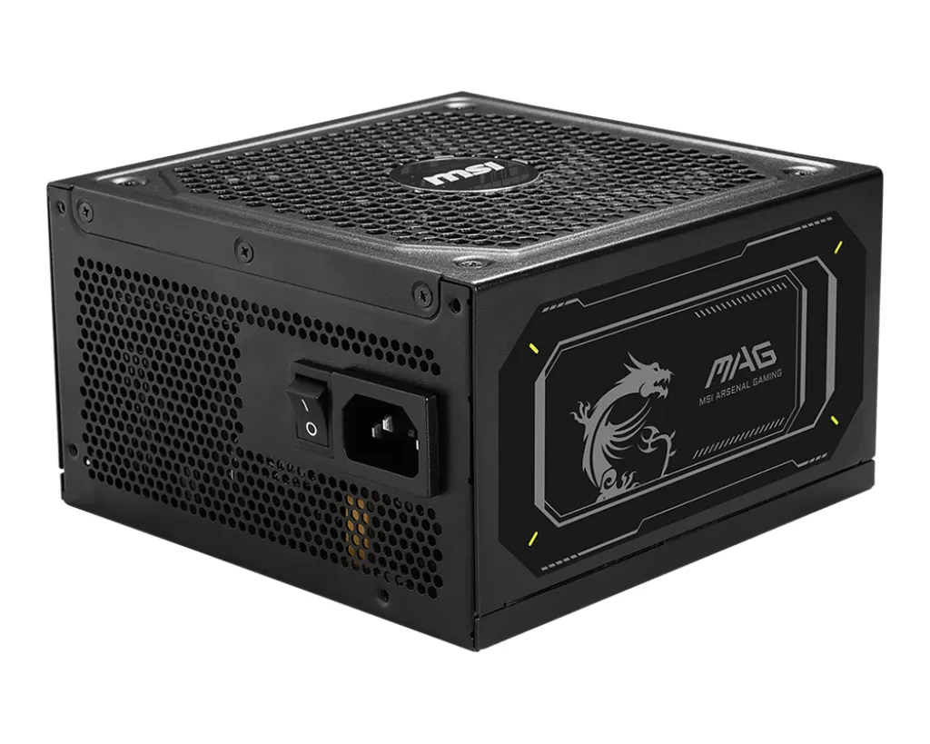 MSI MAG A1000GL PCIE5 II güç kaynağı ünitesi 1000 W 24-pin ATX ATX Siyah