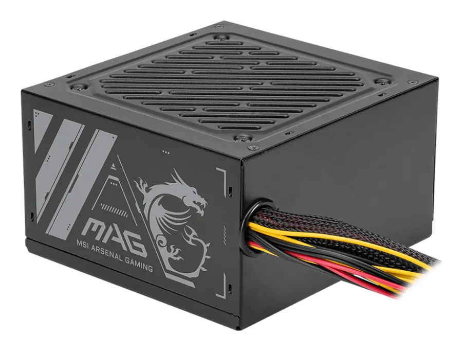 MSI MAG A500N-H güç kaynağı ünitesi 500 W 24-pin ATX ATX Siyah