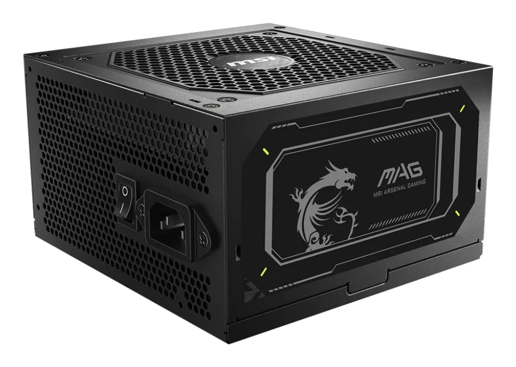MSI MAG A750GL PCIE5 II güç kaynağı ünitesi 750 W 20+4 pin ATX ATX Siyah