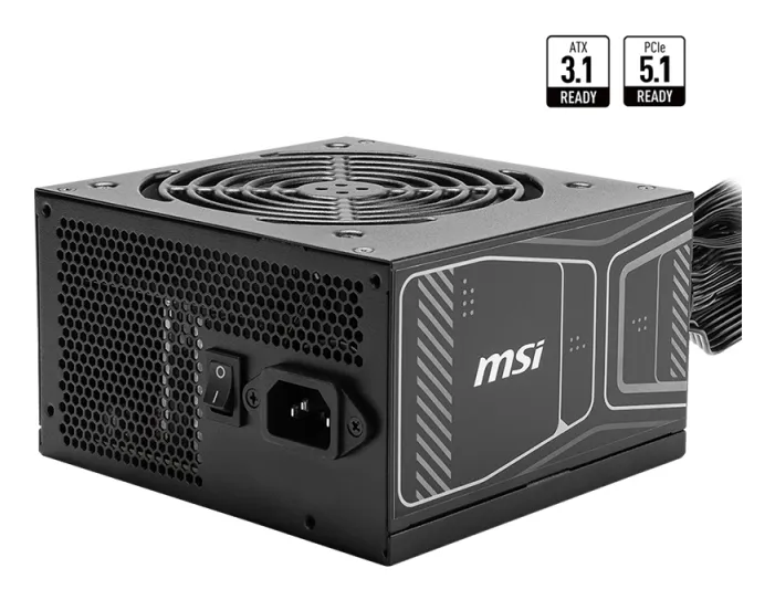 MSI MAG A750GN PCIE5 (UK) güç kaynağı ünitesi 750 W 24-pin ATX ATX Siyah