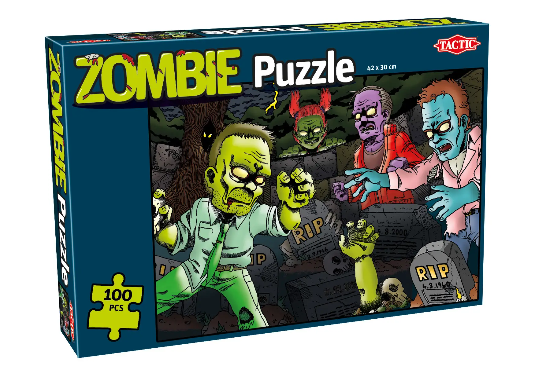 Tactic Zombie Puzzle 100 pcs 53334