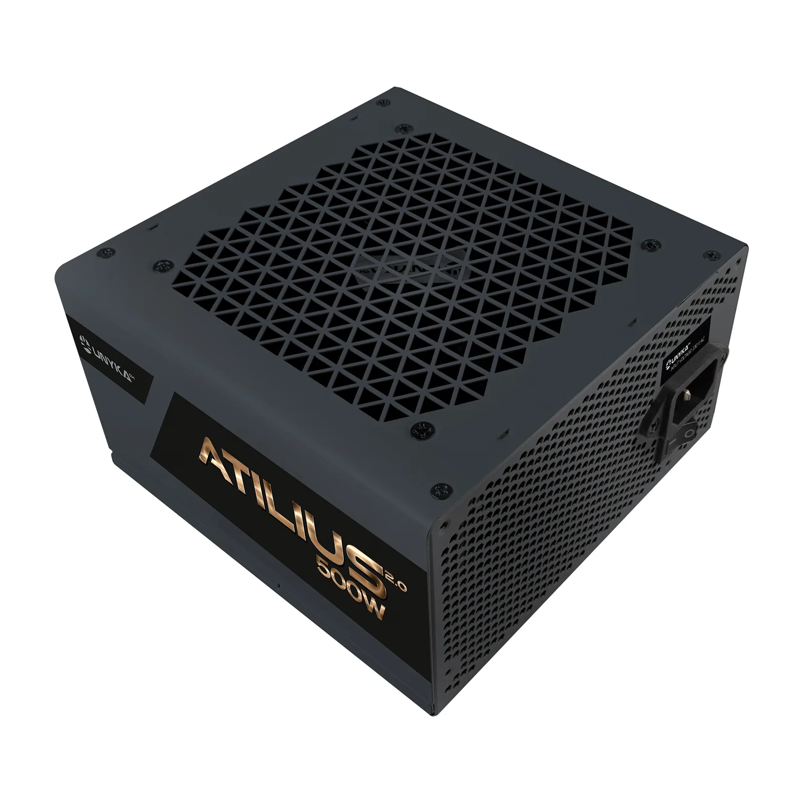 UNYKAch ATX Atilius 2.0 Black 500W 80+ Bronze UK212501