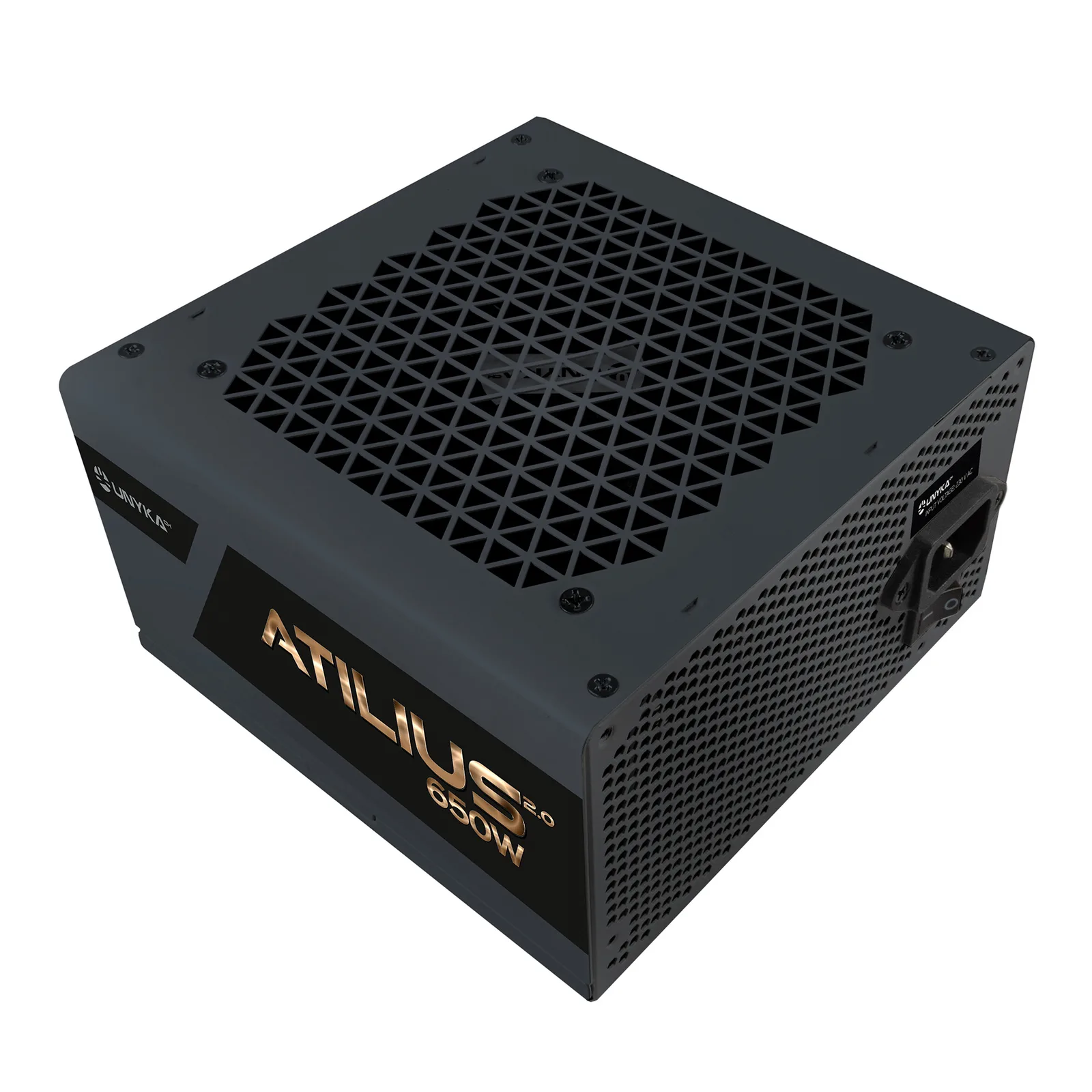 UNYKAch ATX Atilius 2.0 Black 650W 80+ Bronze UK212601