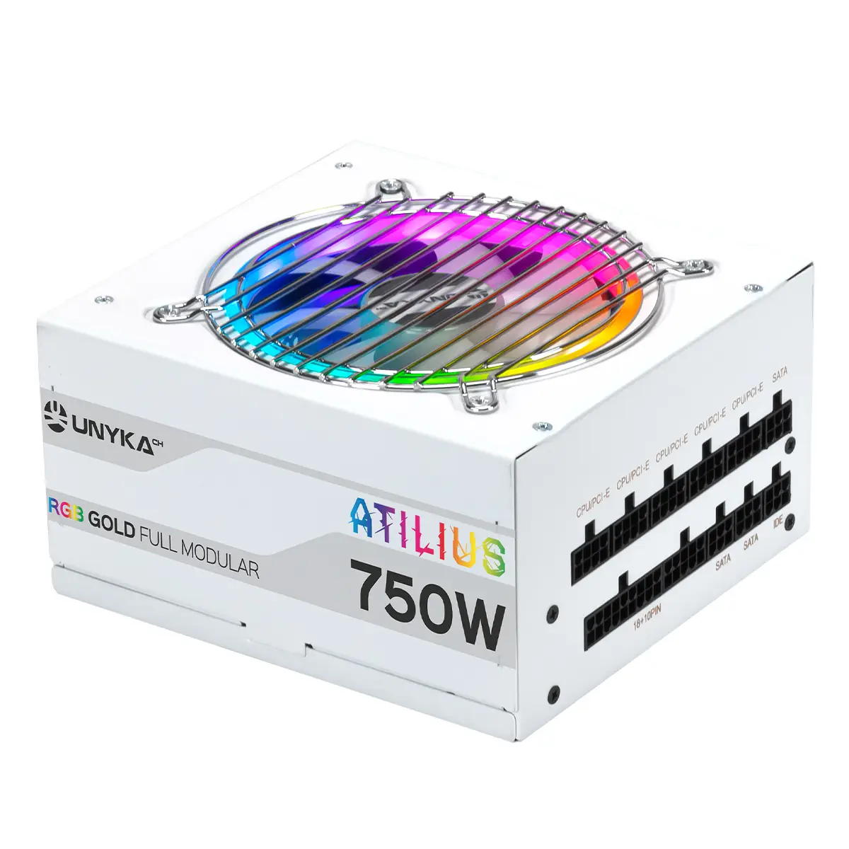 UNYKAch ATX Atilus RGB White 750W UK521206