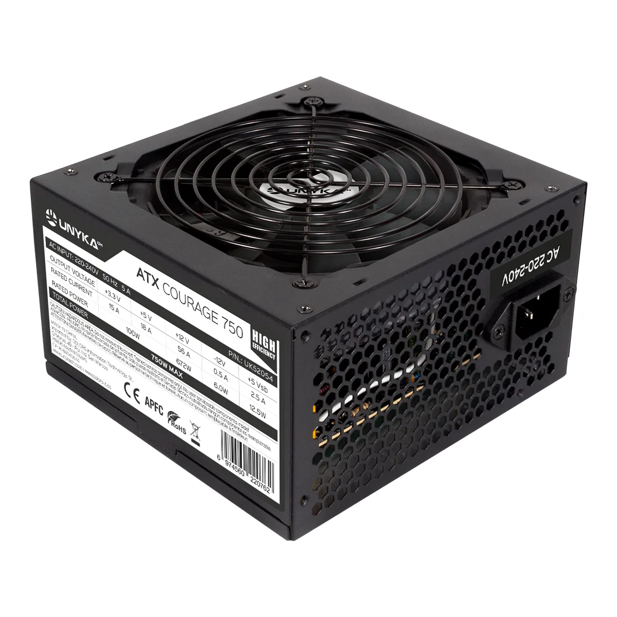 UNYKAch ATX Courage II 750W UK52054