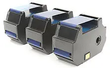 MM Franking Thermal Transfer Ribbon (TTR) - Blue - Francotyp-Postalia 58.034.3071.00  - For Francotyp-Postalia OptiMail 30 - 3 pack T3004DK