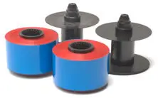 MM Franking Thermal Transfer Ribbon (TTR) - Flouresent Red - Frama Ecofill 230-03-076 - For Frama EcoMail / OfficeMail - 2 pack T3007DK