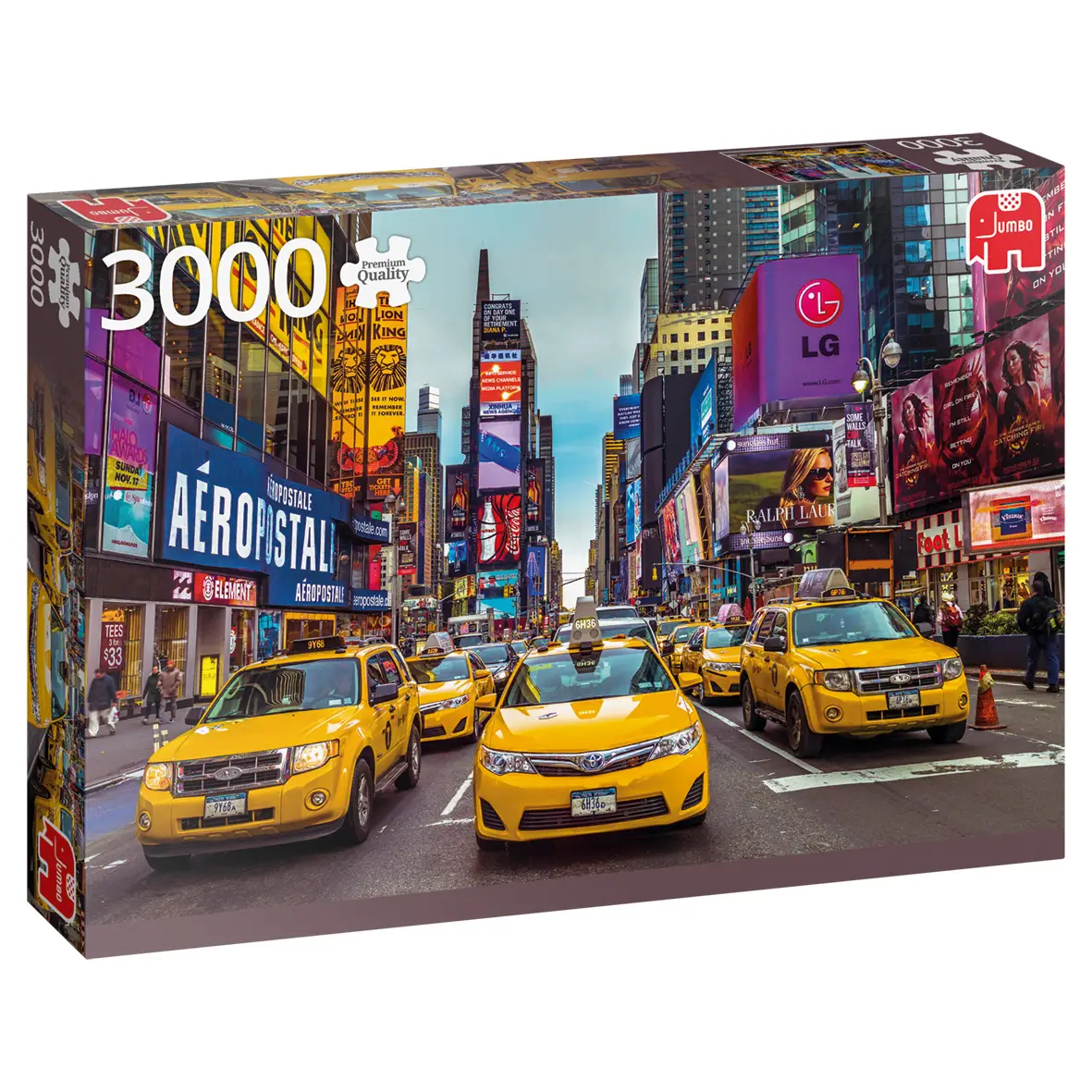 Jumbo New York Taxis 3000 pcs 18832