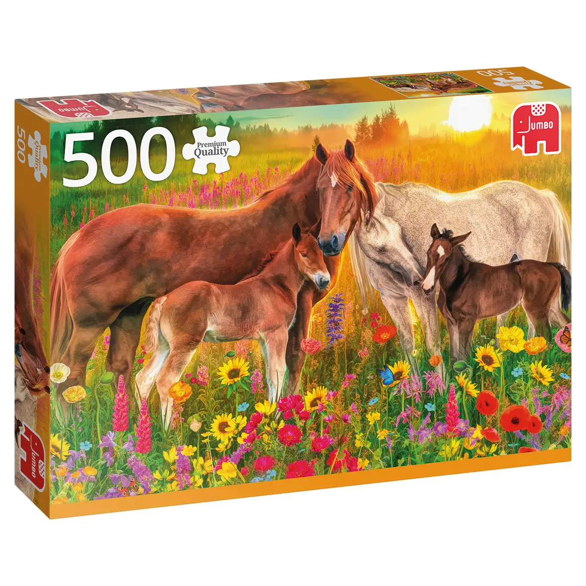 Jumbo Horses in the Meadow 500 pcs 18851