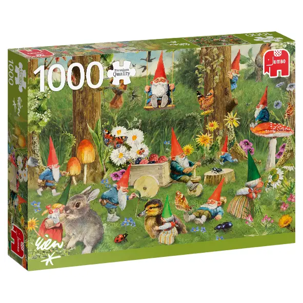 Jumbo Rien Poortvliet, Gnomes at the Forest Edge 1000 pcs 18841