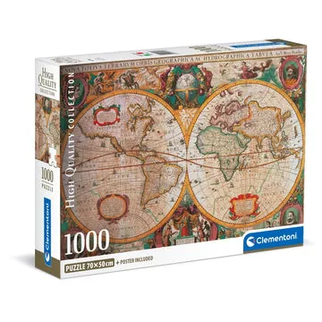 Clementoni Old map 39706