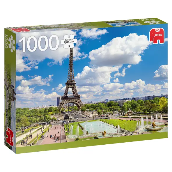 Jumbo Eiffel Tower in Summer, Paris 1000 pcs 18847