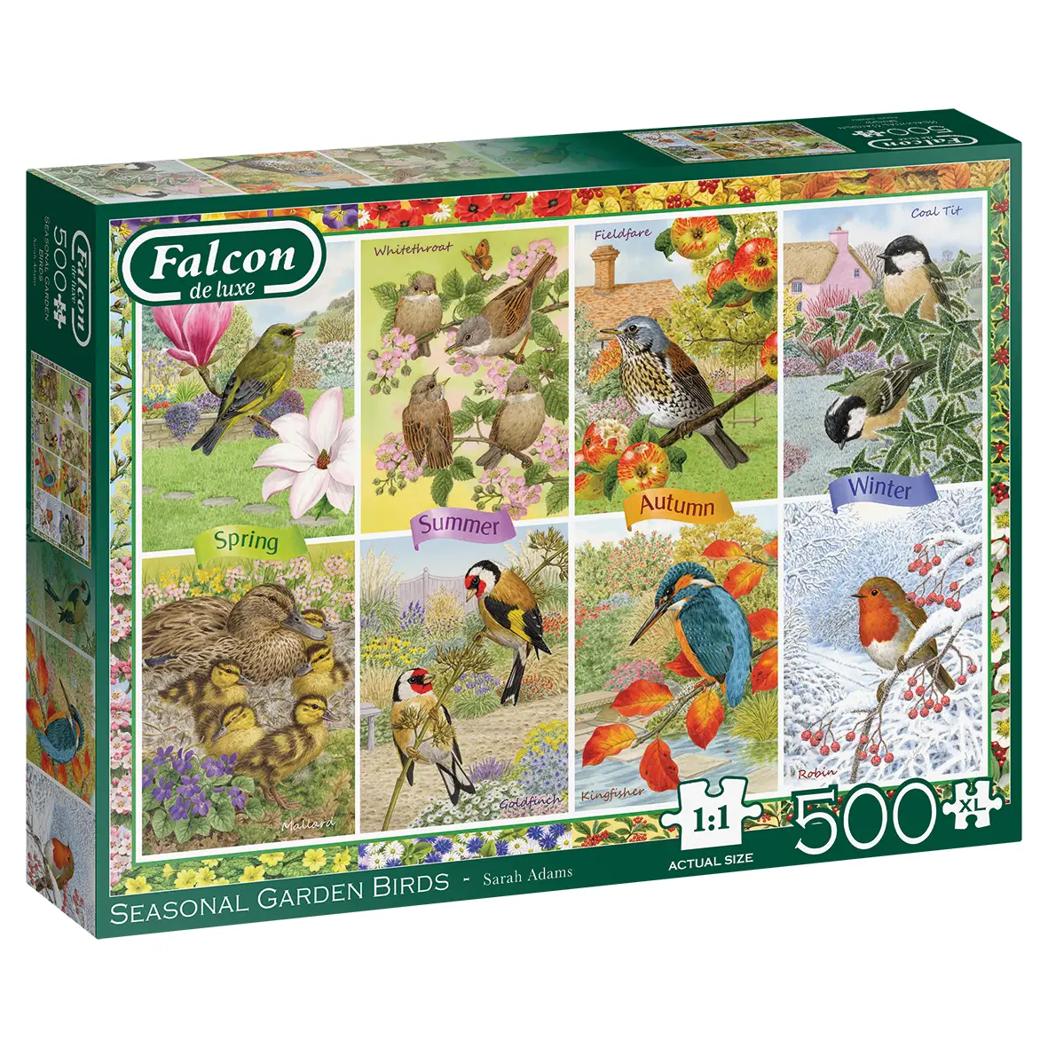 Jumbo Seasonal Garden Birds 500 XL pcs 11292