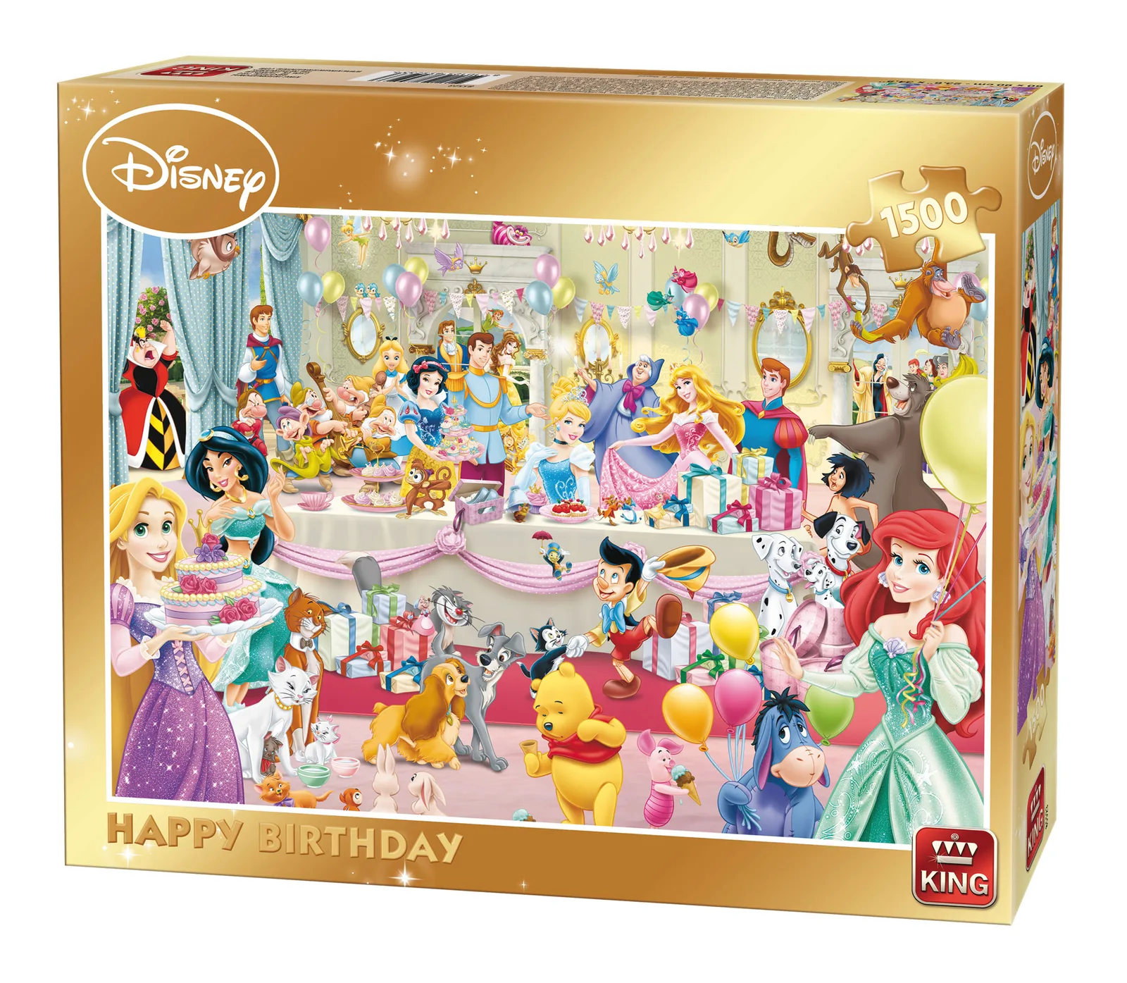 King Happy Birthday 1500 pcs 85523