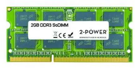 2-Power 2GB DDR3 DR SoDIMM 2PCM-43R1988