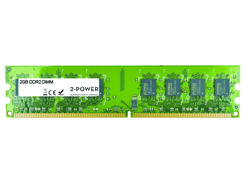 2-Power 2PDPC2533UDKB12G 2 GB
