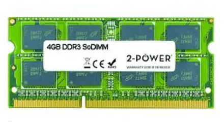 2-Power 4GB DDR3 SoDIMM 2PCM-593234-001