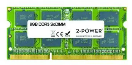 2-Power 8GB MultiSpeed SODIMM 2PCM-03T7118