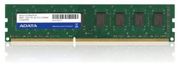 ADATA 2GB DDR3 U-DIMM AD3U1333C2G9-R
