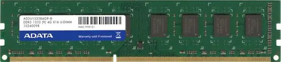 ADATA 4GB PC3-10600 AD3U1333C2G9-2