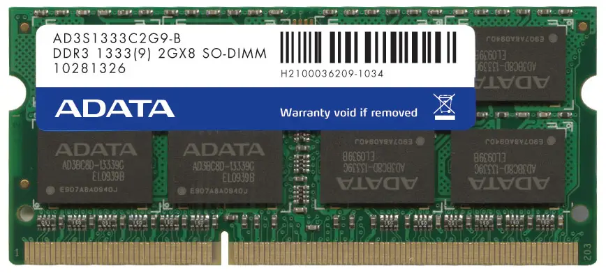 ADATA AD3S1333B2G9-S 2 GB