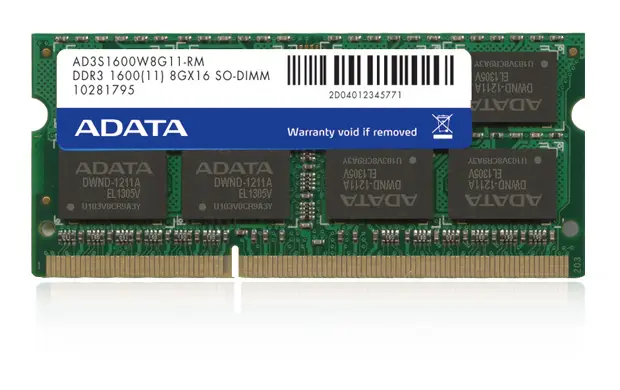 ADATA AD3S1600C4G11-RM 4 GB