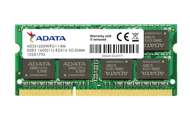 ADATA AD3S1600W4G11-RM 4 GB