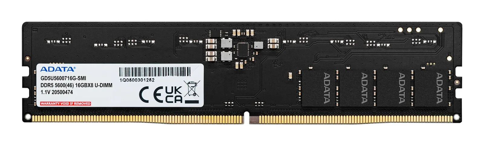 ADATA Gold hafıza birimi 32 GB 1 x 32 GB DDR5 5600 MT/s 288-pin DIMM