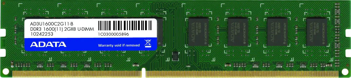 ADATA Premier, 2GB AD3U1600C2G11-B