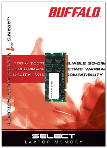 Buffalo 2GB DDR2 PC2-6400 800MHz D2U800C-2G/BJ