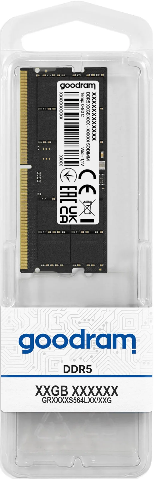 Goodram DDR5 5600MHz CL40 SR SODIMM GR5600S564L46S/16G